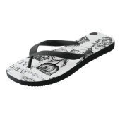 Cheshire Cat klassieker Alice in wonderland gek Teenslippers (Schuin)