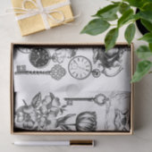 Cheshire Cat klassieker Alice in wonderland gek Tissuepapier (Geschenk)