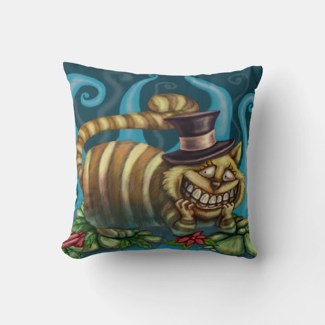 Cheshire Cat Kussen (Voorkant)