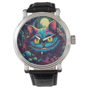Cheshire Cat lachende Alice in Wonderland Horloge