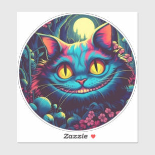 Cheshire Cat lachende Alice in Wonderland Sticker