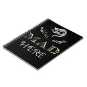 Cheshire Cat Mad Alice Spiral notebook Notitieboek (Linkerzijde)