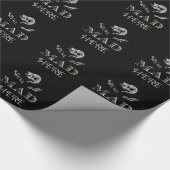 Cheshire Cat Mad Alice Wreapping Paper Cadeaupapier (Hoek)