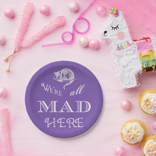 Cheshire Cat Mad Paper Bord (Feest)