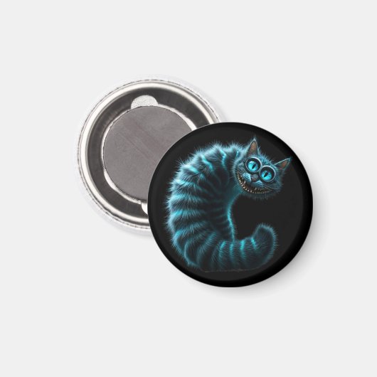 Cheshire Cat Magneet (Voorkant / Achterkant)