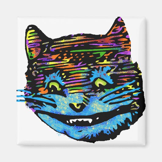 Cheshire Cat Magneet (Voorkant)
