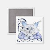 Cheshire Cat Magnet (Voorkant / Achterkant)
