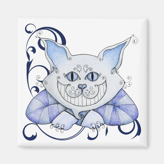 Cheshire Cat Magnet (Voorkant)