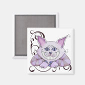 Cheshire Cat Magnet (Voorkant / Achterkant)
