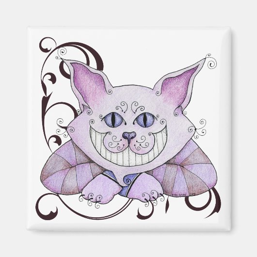 Cheshire Cat Magnet (Voorkant)