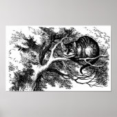Cheshire Cat Matte Poster (Voorkant)