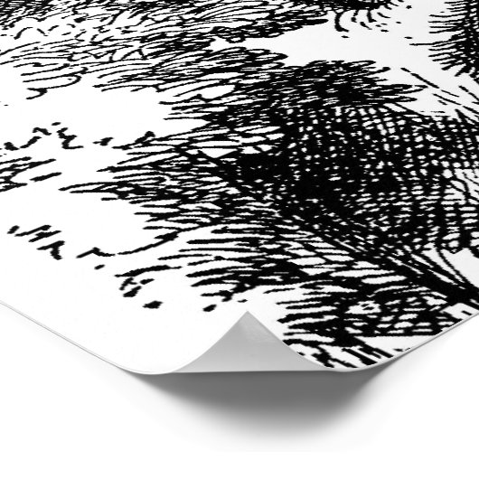 Cheshire Cat Matte Poster (Hoek)