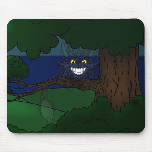 Cheshire Cat Mousepad Muismat (Voorkant)