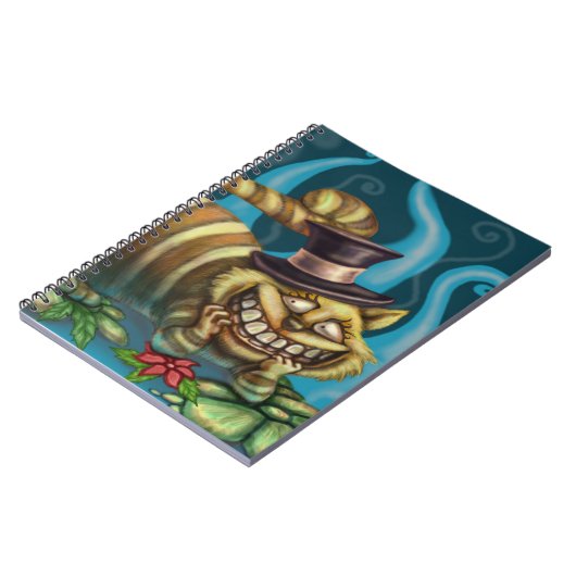 Cheshire Cat Notitieboek (Linkerzijde)