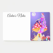 Cheshire Cat op paddenstoel Wonderland Post-it® Notes (Voorkant)
