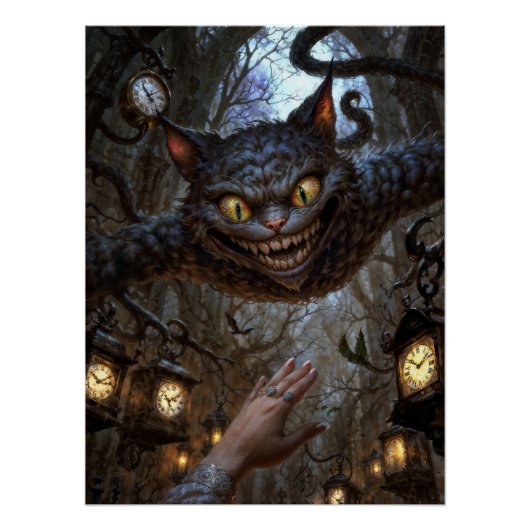 Cheshire Cat Perfect Poster (Voorkant)
