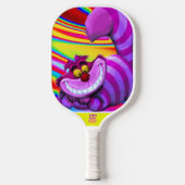 "Cheshire Cat" Pickleball Paddle (Voorkant)