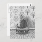 Cheshire Cat - Postcard Briefkaart (Voorkant / Achterkant)