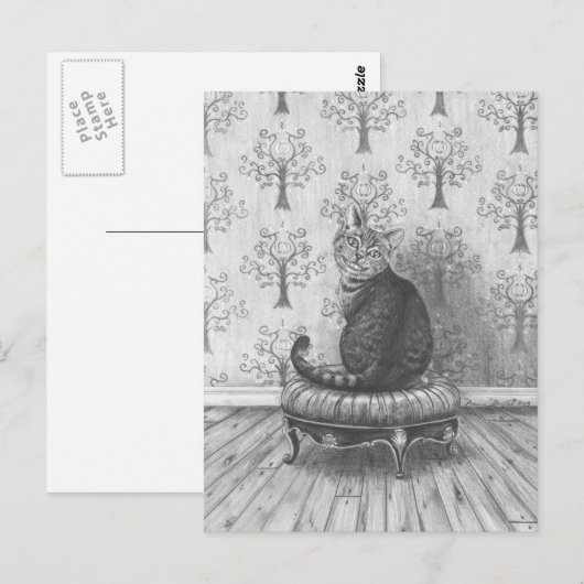 Cheshire Cat - Postcard Briefkaart (Voorkant / Achterkant)