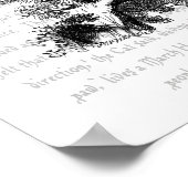 Cheshire Cat Poster (Hoek)