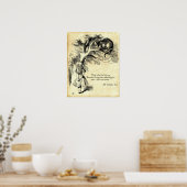 Cheshire Cat Poster (Keuken)