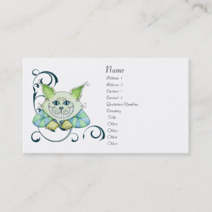 Cheshire Cat Profile Card Visitekaartje