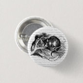 Cheshire Cat Ronde Button 3,2 Cm (Voorkant /achterkant)