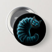 Cheshire Cat Ronde Button 7,6 Cm (Voorkant /achterkant)