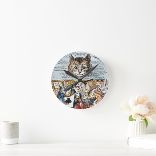 Cheshire Cat Ronde Klok (Huis)