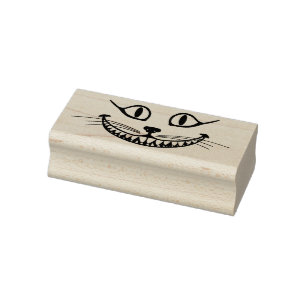 Cheshire Cat Rubberstempel