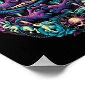 Cheshire Cat Shirt Alice in Wonderland Graphic Poster (Hoek)