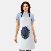 Cheshire Cat shirt Alice in Wonderland Graphic Schort (Gedragen)