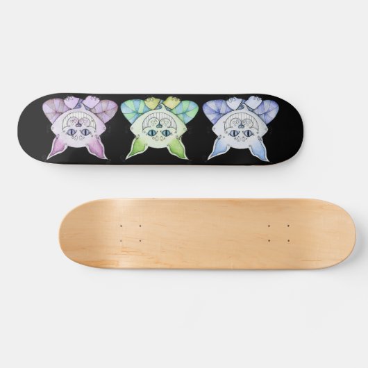 Cheshire Cat Skateboard (Horizontaal)