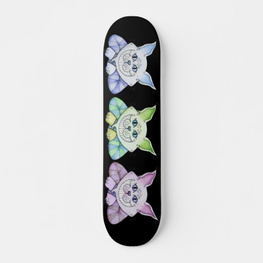 Cheshire Cat Skateboard (Voorkant)