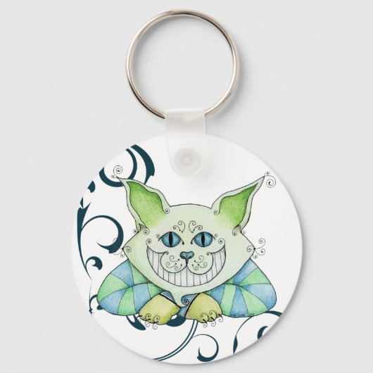 Cheshire Cat Sleutelhanger (Voorkant)