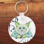 Cheshire Cat Sleutelhanger (Voorkant)