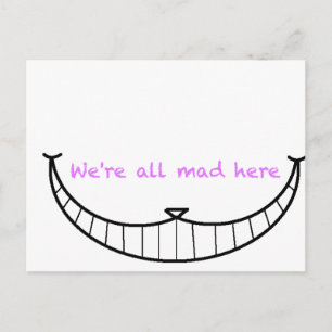Cheshire Cat Smile Briefkaart