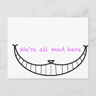 Cheshire Cat Smile Briefkaart