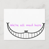 Cheshire Cat Smile Briefkaart (Voorkant)