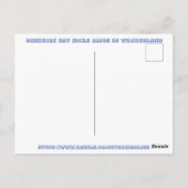 Cheshire Cat Smile Briefkaart (Achterkant)