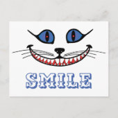Cheshire Cat Smile Briefkaart (Voorkant)