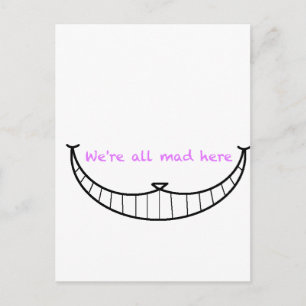 Cheshire Cat Smile Briefkaart