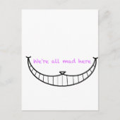 Cheshire Cat Smile Briefkaart (Voorkant)