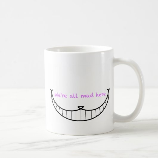 Cheshire Cat Smile Koffiemok (Rechts)