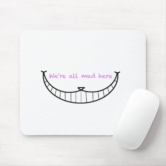 Cheshire Cat Smile Muismat (Met muis)