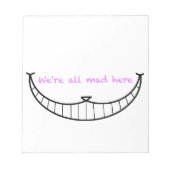 Cheshire Cat Smile Notitieblok (Voorkant)