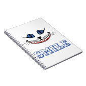 Cheshire Cat Smile Notitieboek (Rechterzijde)