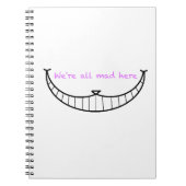 Cheshire Cat Smile Notitieboek (Voorkant)