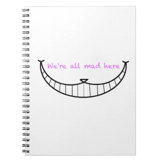 Cheshire Cat Smile Notitieboek