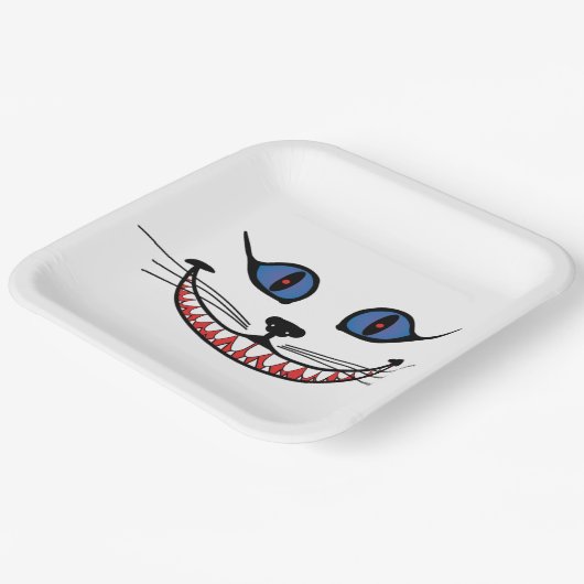 Cheshire Cat Smile Papieren Bordje (Gebogen)